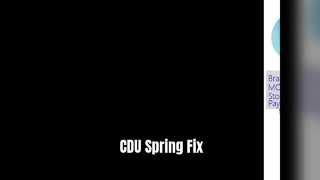 Sprężyna skrętna wózka Hyosung CDU