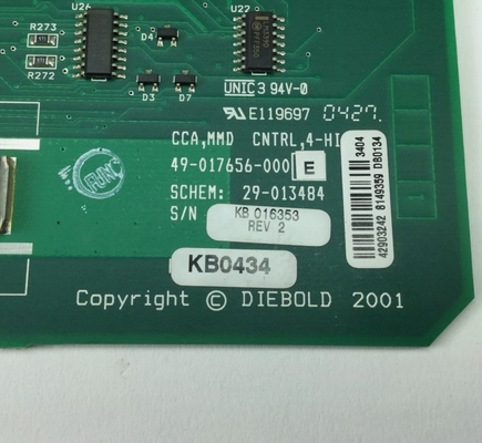 Diebold 49-017656-000E CCA Karta deski sterującej PCB części bankomatów